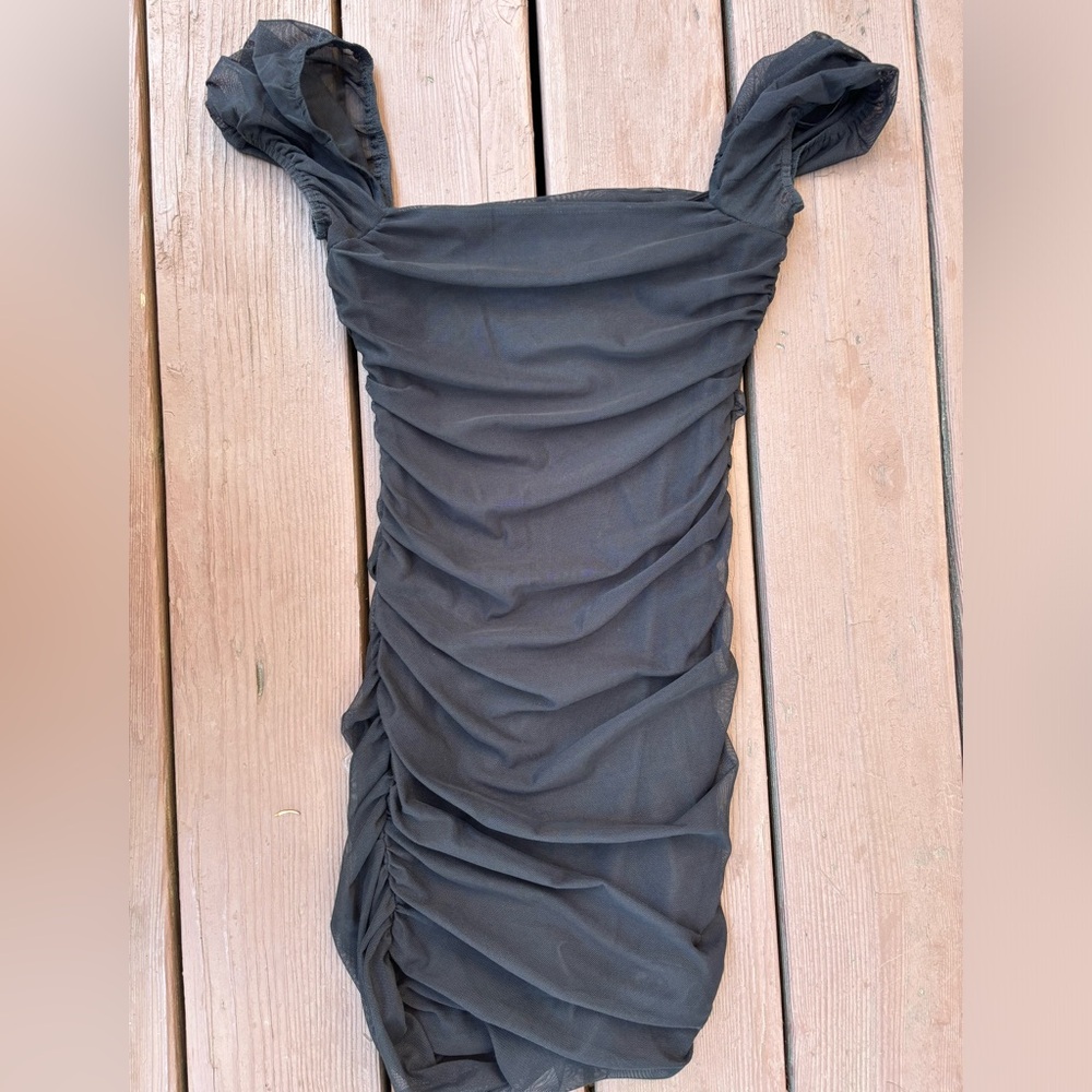 Princess Polly Charvi Mini Dress Black